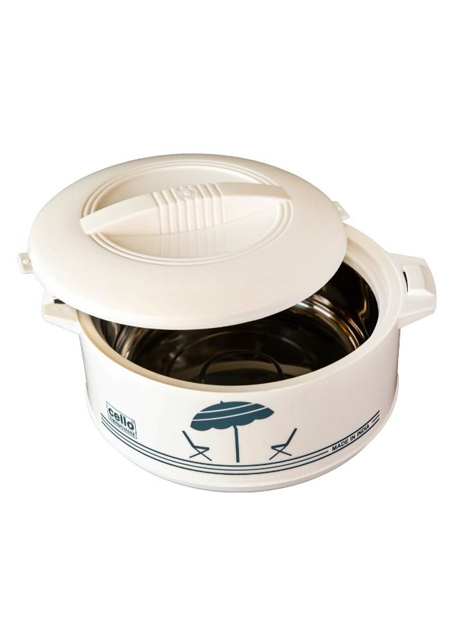 Chef Deluxe Size 5.0 Liters Chef Deluxe Hot-Pot Insulated Casserole Food Warmer/Cooler White