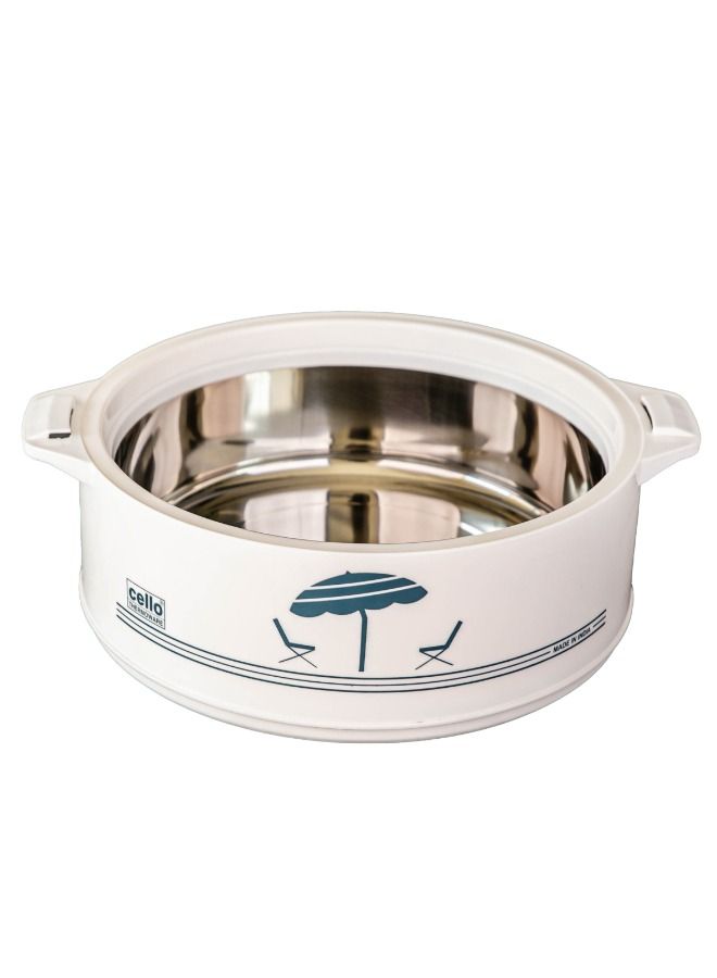 Cello Chef Deluxe 5-Liter Hot-Pot Insulated Casserole - Food Warmer & Cooler In White