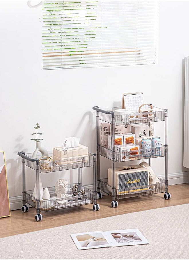 NKX Versatile 2 Layered Rectangular Shaped Floor-standing Fruit and Vegetable Storage Rack  - Image 5