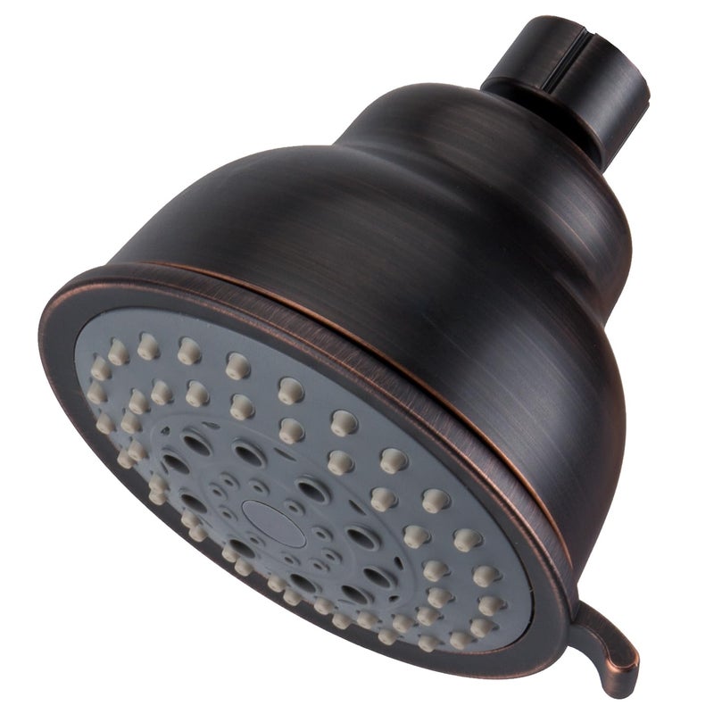 Voolan High Pressure Shower Head 5 Function Rain Shower Head Comfortable Shower Experience Even at Low Water Flow OilRubbed Bronze