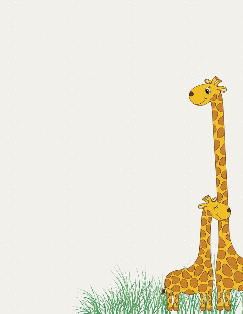 Great Papers Baby Mama Giraffe Letterhead 85 x 11 80 count 2017032