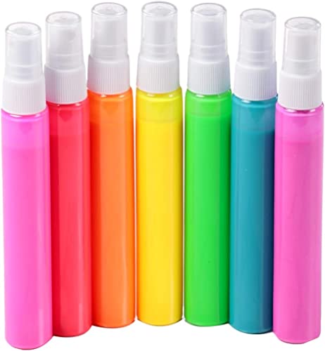 Tulip Fabric Paint Permanent Spray on Paint Set 7 Pack Neon - Image 3