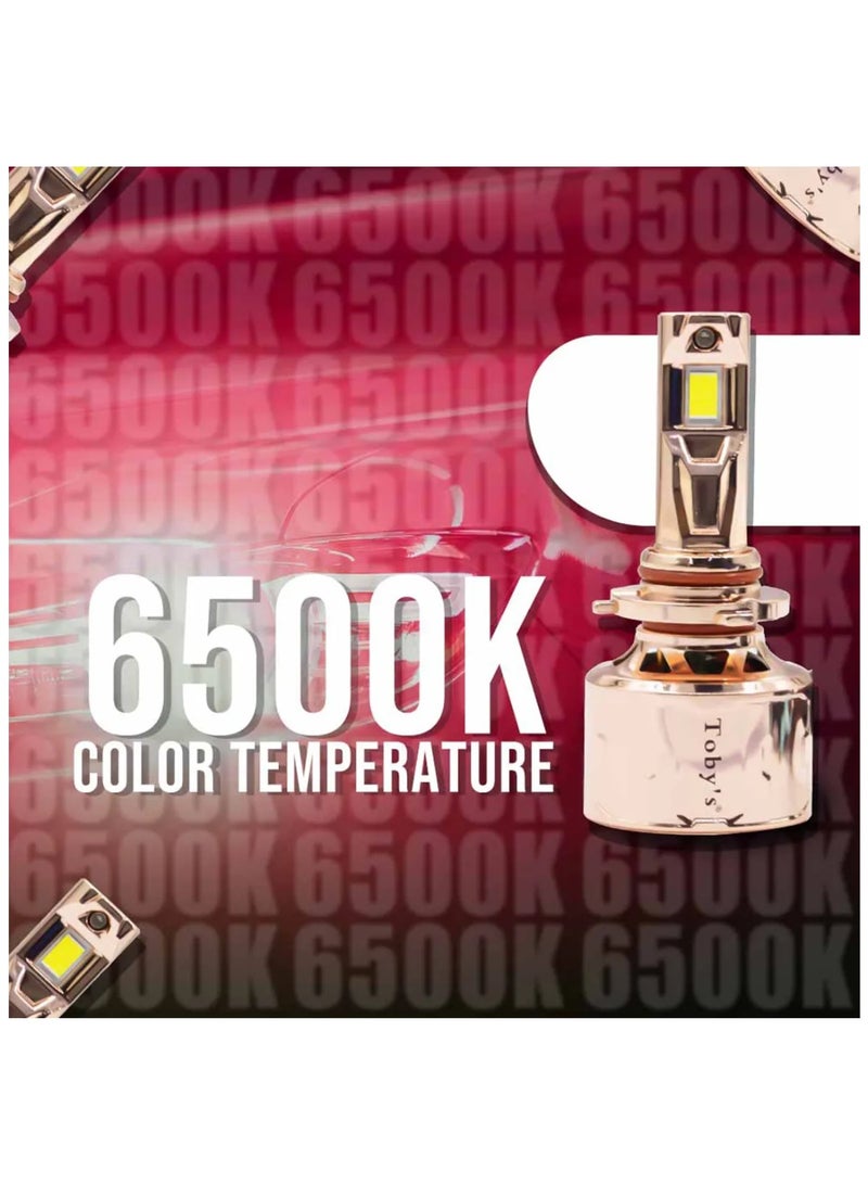 توبيز مصباح أمامي LED للسيارة من Tobys LX 150 قطعتين أصليتين بقوة 150 واط/القطعة، 15000 لومن/القطعة، بدرجة حرارة لون 6500 كلفن - LX150 L - H1 - Image 2