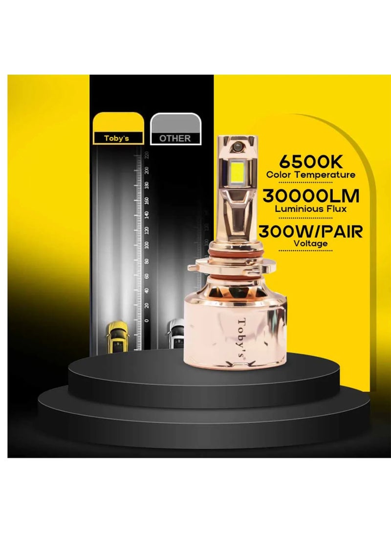 توبيز مصباح أمامي LED للسيارة من Tobys LX 150 قطعتين أصليتين بقوة 150 واط/القطعة، 15000 لومن/القطعة، بدرجة حرارة لون 6500 كلفن - LX150 L - H1 - Image 5