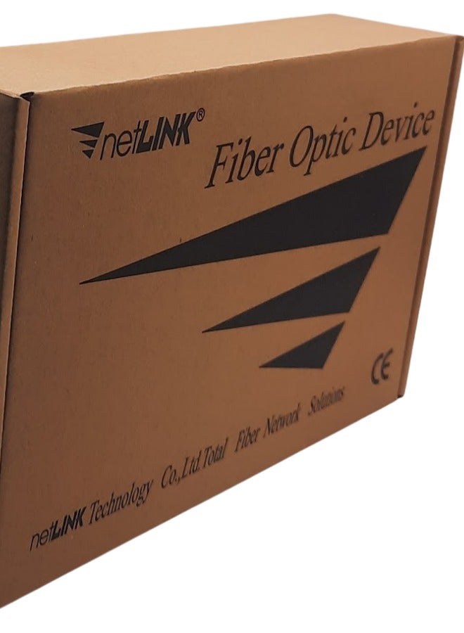 Net-Link Gigabit Ethernet Media Converter | 10/100/1000Base-T to 1000Base-SX/LX | Fiber Optic Network Solution | Full-Duplex Support - Image 4