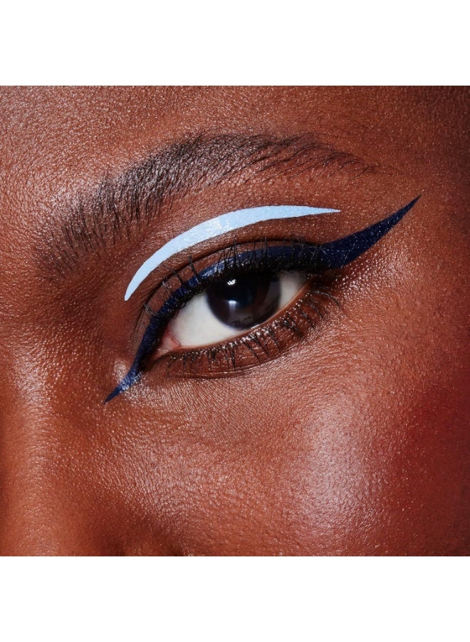 إلف قلم تحديد العيون H2O Proof Inkwell، عالي الصبغة، سائل تحديد العيون المقاوم للماء، لمسة نهائية مطفية، نباتي وخالٍ من القسوة، بلو بيرد - Image 4