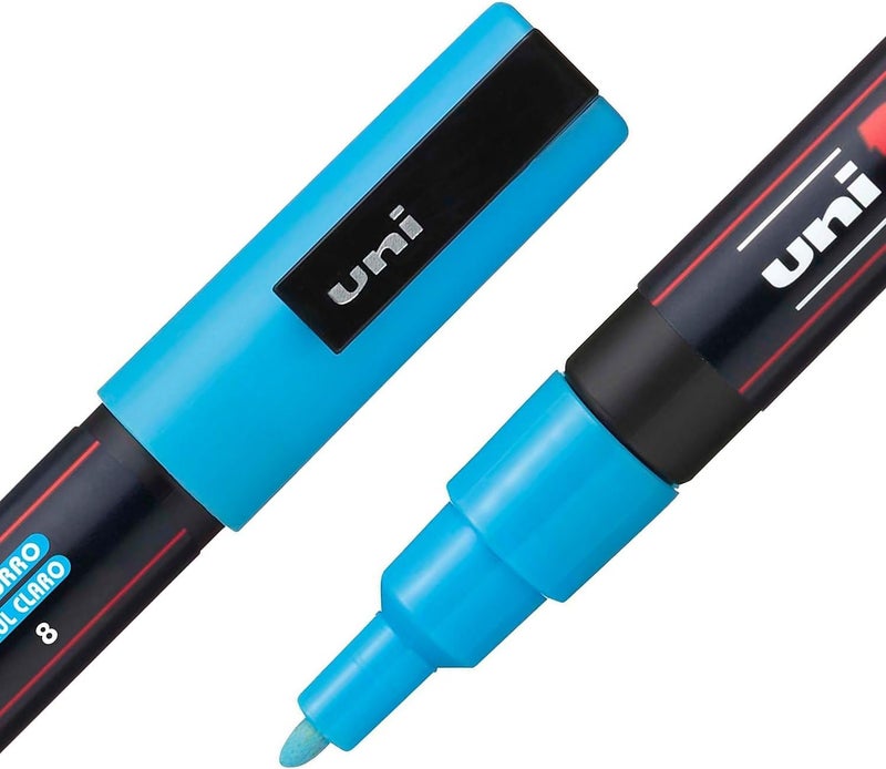 Uniball uni POSCA PC-3M Water-Based Paint Markers - Pack of 8 - Image 3