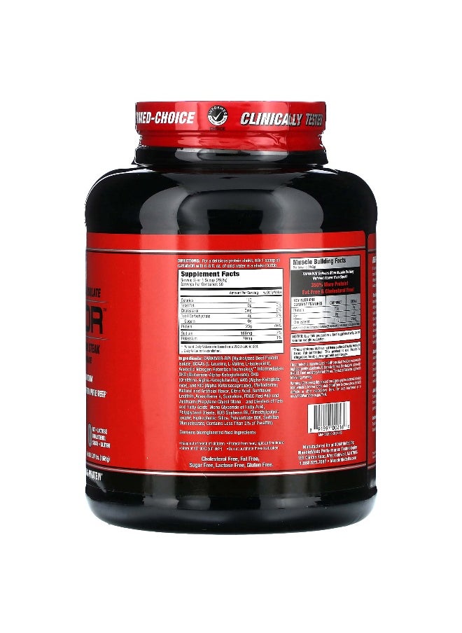 MUSCLEMEDS MuscleMeds, Carnivor, Bioengineered Beef Protein Isolate, Fruit Punch, 3.67 lbs (1,669 g)  - Image 2
