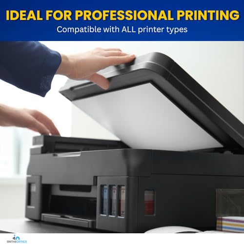 1InTheOffice ورق نسخ ملون 1InTheOffice، أوركيد، بحجم 8.5 × 11 بوصة، كثافة 20 رطل، (500 ورقة) - Image 5
