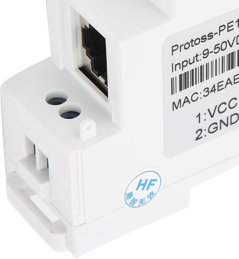 RS485 to WiFi Serial Server Rail Mounting Ethernet Module 9-50VDC 10W - Supports Multiple Protocols, Easy Configuration, Industrial Network Use - Image 3