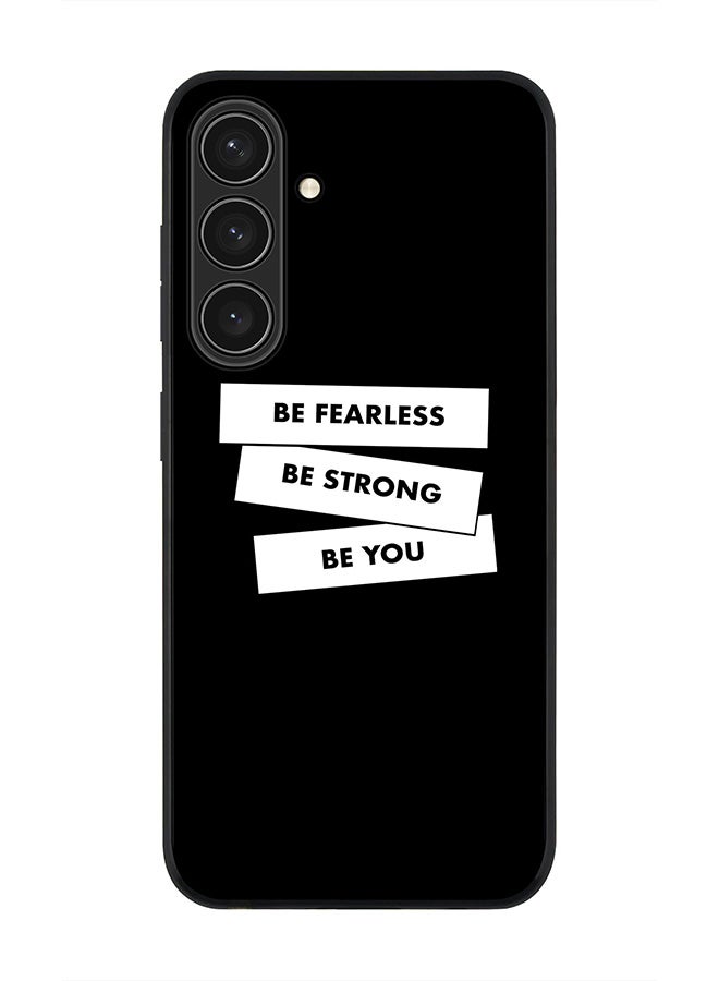 Stylizedd For Samsung Galaxy S25+ / S25 Plus 5G Case,Slim fit Camera Protection, Shockproof Thin Phone cover  - Fearless, Strong, You - Image 1