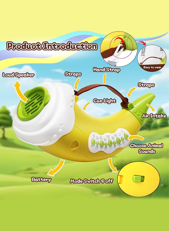 Organizer Animal Caller Toys for Kids 3-8, Hunting Toy with 2 Mode 30 Sounds, Outdoor Discovery Play  for Boys & Girls Ages 3+(Yellow) - Image 2