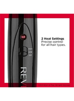 Revlon Silicone Bristle Heated Hair Styling Brush Black 1 inch barrel  - Image 4