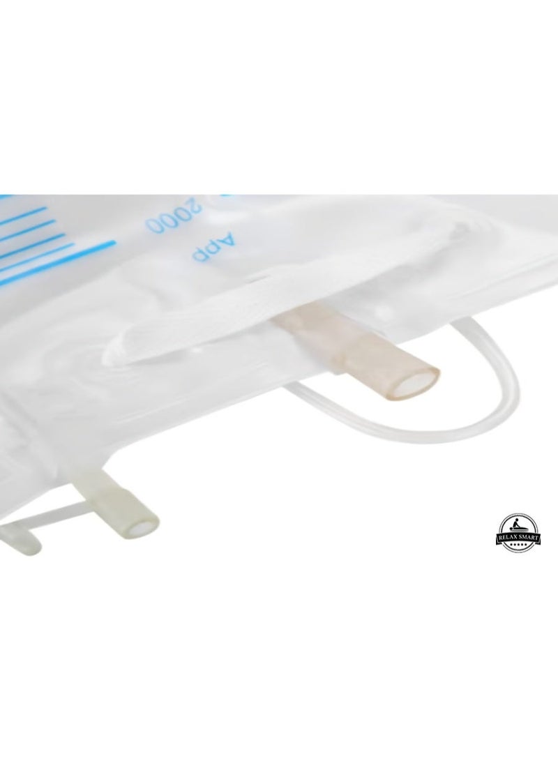 ريلاكس سمارت حقيبة شورت السلس تجميع لطريح الفراش مع كيسين قابلة لاعادة الاستخدام من السيليكون حقيبة محمولة قابلة للارتداء - Image 5