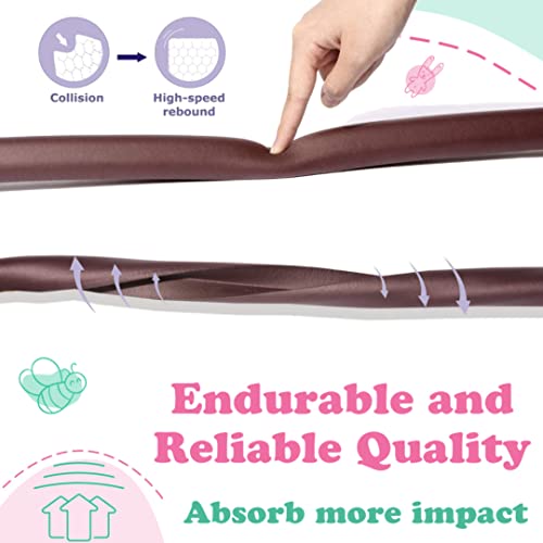 KidDough Nitrile Foam Baby Proofing Edge & Corner Protector For Kids - 5 Meters Edge Protector + 8 Corner Guards, Protector For Baby, Corner Protector For Sharp Edges, Baby Safety Products - Image 4