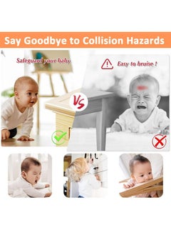 Snowie Soft ® 6.6Ft Baby Proofing Strip 2Mm Thickness Child-Proof Corner Protector Strip Cuttable Transparent Silicone Self-Adhesive Furniture Protector For Table Edge, Corners, Cabinet, Drawer  - Image 4