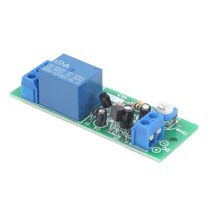 songle Relay Module 70x26mm 0-10 Minute Adjustable Time Delay - High Accuracy Control for Various Work Scenarios - Image 4