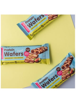 Protein Wafers Dessert Milk Chocolate with Chocolate Hazelnut Filling 12x40g - view 3