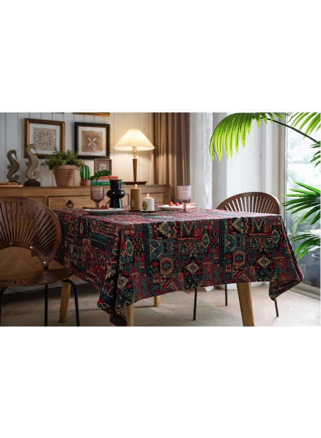 الجدول القماش الكتان الجدول القماش قابل للغسل ، والغبار واقية من التجاعيد ، تنطبق على غرفة الطعام ، نزهة ، في الأماكن المغلقة في الهواء الطلق الطعام 140cm * 200cm - Image 2