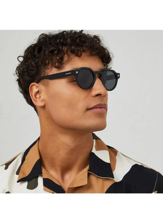 30Sundays 30Sundays Dune Men's Sunglasses, Black/Green