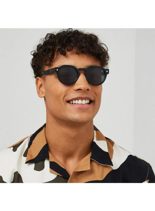 30Sundays 30Sundays Dune Men's Sunglasses, Black/Green