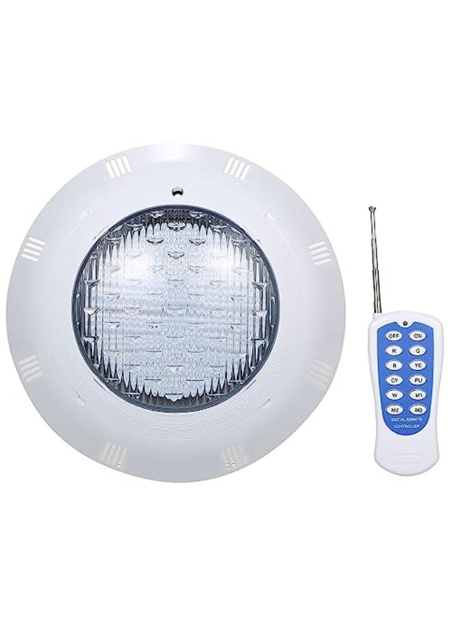 Generic Neelabil AC12V 45W LED RGB Swimming Pool Lights 7 Color C Underwater Lamp IP68 Waterproof Pool Light with Remote Control  - Image 1