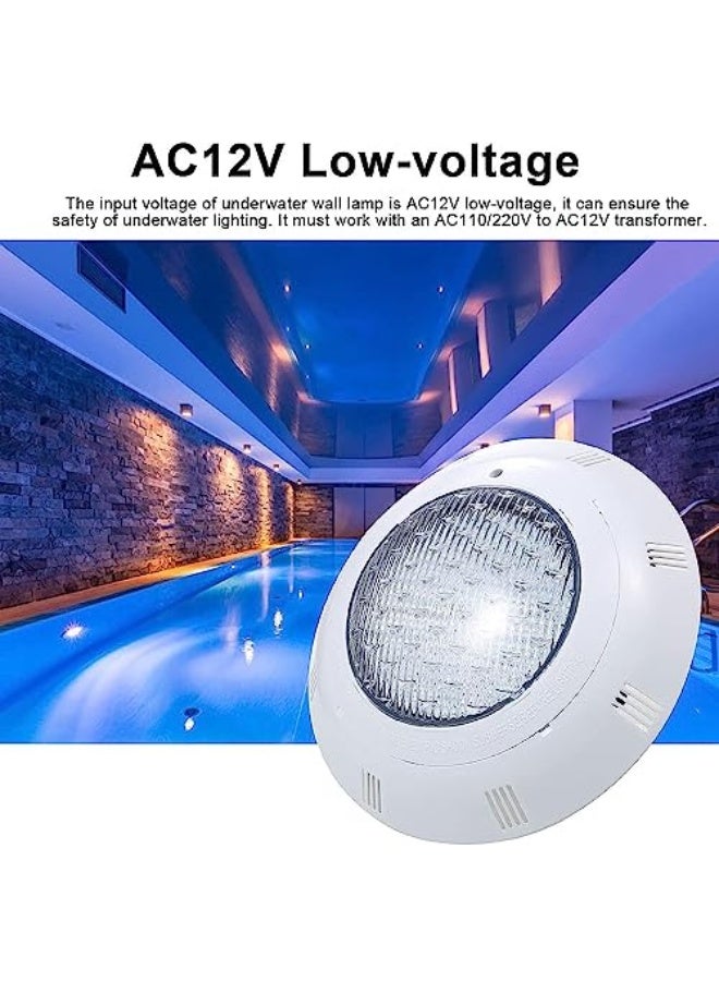 Generic Neelabil AC12V 45W LED RGB Swimming Pool Lights 7 Color C Underwater Lamp IP68 Waterproof Pool Light with Remote Control  - Image 5