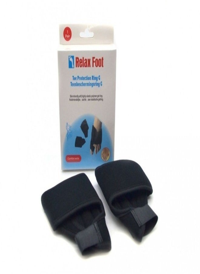 ريلاكس حلقة حماية لأصابع القدم من Relax Foot G، مفيدة جدًا ومريحة، حلقة جل بوليمر مرنة للغاية  - Image 3