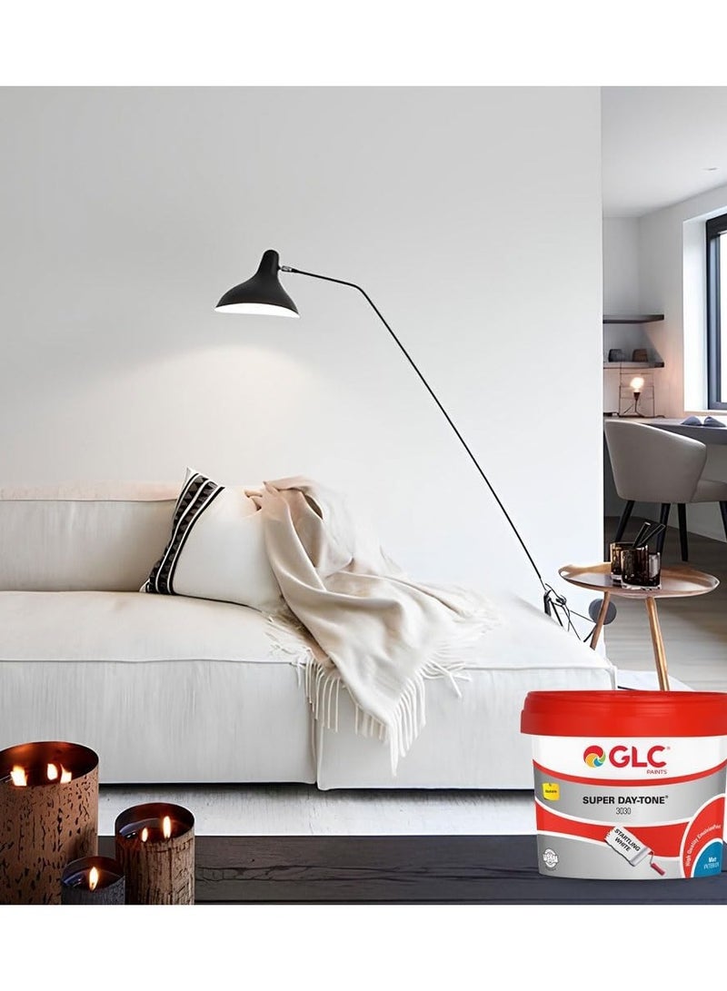 Super Dayton 3030 Matte White Wall Paint 5 kg - Image 2