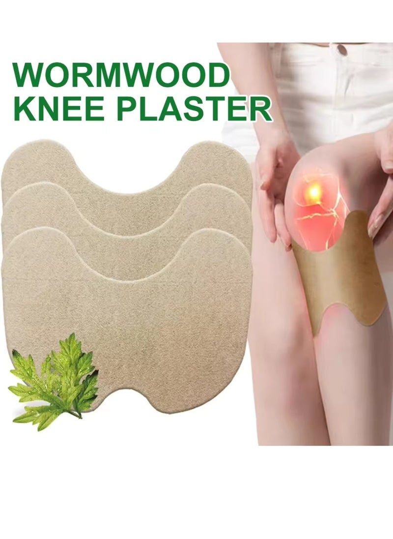 KanyeHB - 12Pcs Knee Plaster Knee Pain Relief Patches Heat Patches for Knee Pain Relief Bone on Bone Herbal Plaster Pain Patches Relief Back Joint Neck Shoulder Wormwood Joint Pain Relief Knee Patches - Image 1