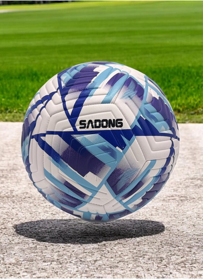 SportQ SportQ Professional Soccer Training Ball Size 5, Indoor Outdoor Soccer Training Ball for Soccer Players, Youth Soccer Fans, Training Competitions, Universal Ball  - Image 2