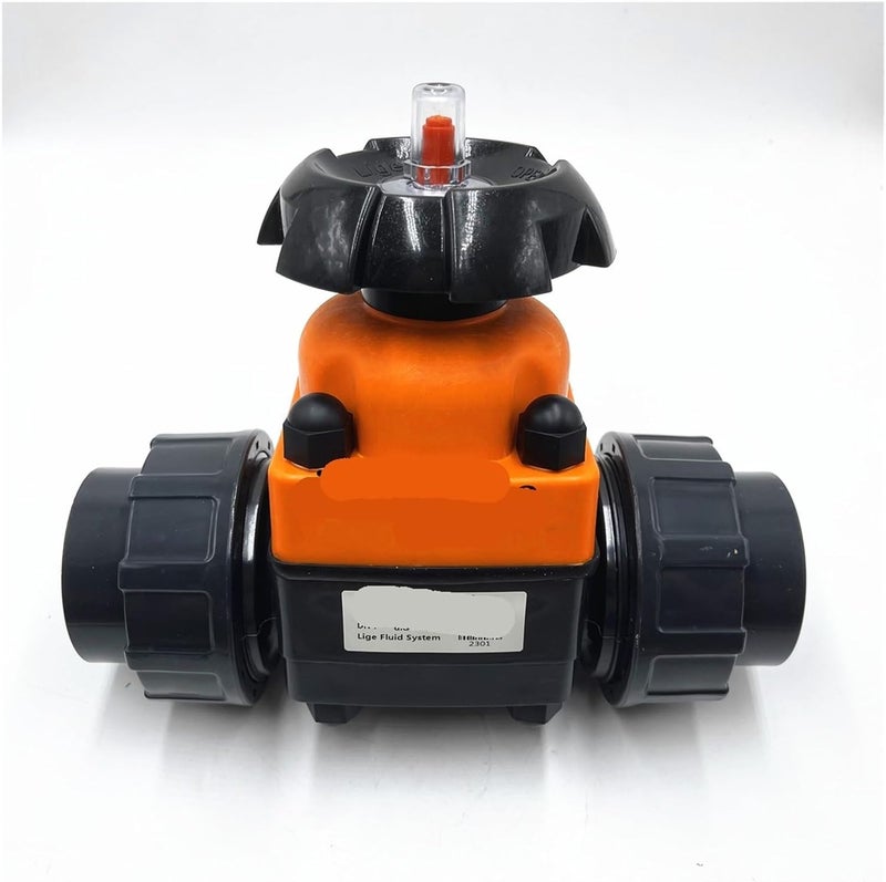Pipe ID 25mm UPVC 3/4 inch 20 diaphragm valve manual wheel - Image 3