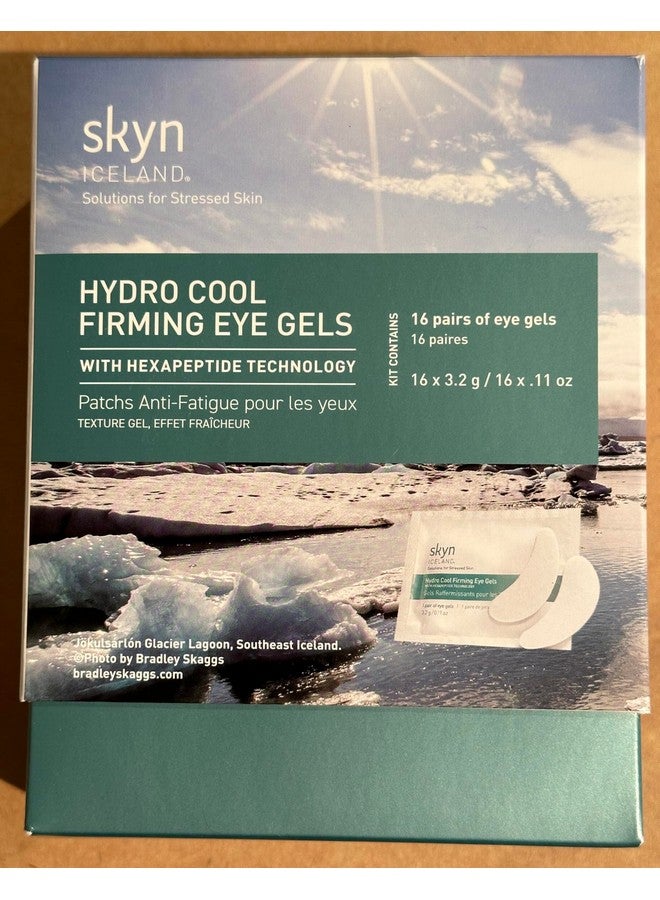 skyn ICELAND skyn ICELAND Hydro Cool Firming Under Eye Patches. Eye Gel Mask to Firm And Reduce Wrinkles, Fine Lines, Dark Circles, Puffy Eyes & Bags, 16 Pairs - Image 5
