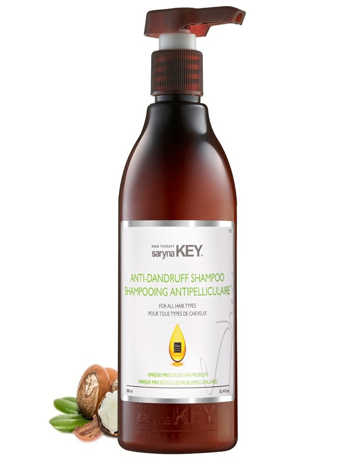 Saryna Key Anti Dandruff Shampoo - Itchy and Dry Scalp Treatment with Natural Shea Oil - All Hair Types - Shampoo that Fights Dandruff with Shea Butter, Vitamins, Amino Acids, Extracts with Menthol - Image 1