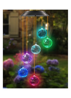 Y&D SYOSI Solar Wind Chime for Porch Decor, Outdoor Lights Garden Gifts Women Mom Grandma  - Image 1