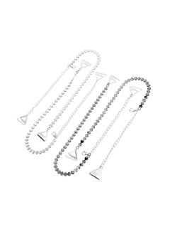 Bra Straps, 2 Pairs Non Slip Strap Extender Metal Brackets Retainer Holder Tube Bras for Women Transparent Bras for Women Under Outfit Bras for Women Bra Accessories Bra Strap Holders Alloy