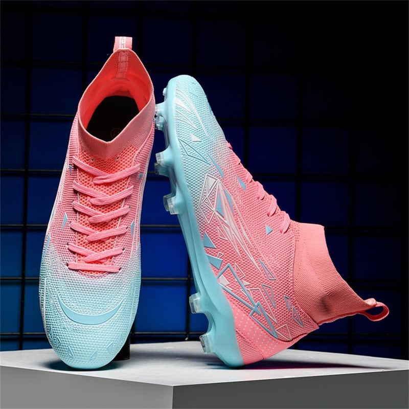 DISRATEBLU Kids Soccer Shoes Boys Football Cleats Professional Athletic Outdoor Trainning Football Shoes Youth Girl Turf Soccer Cleats - Image 5