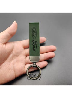 فورد مجموعة معدنية وجلدية من سلسلة مفاتيح سيارة FORD بلمسة نهائية فائقة  - Image 3