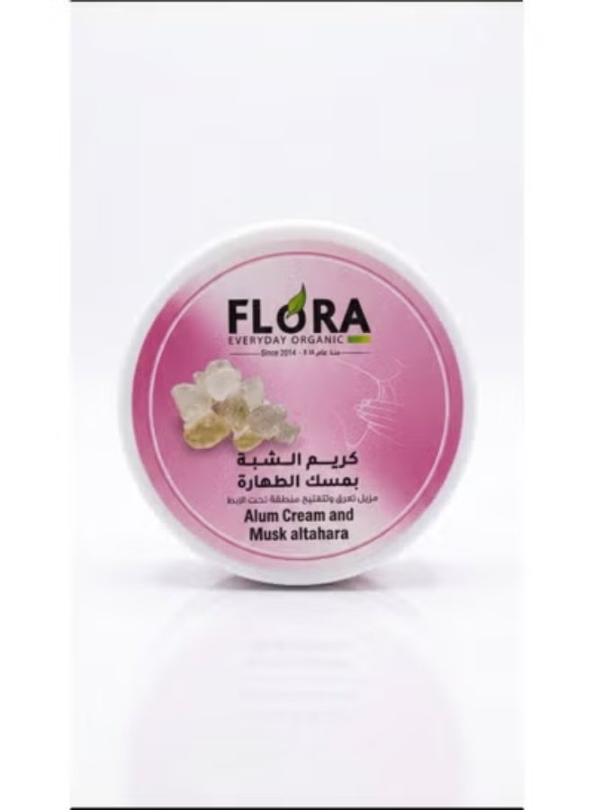 Flora Alum Cream And Musk Altrahara 100gm - Image 1
