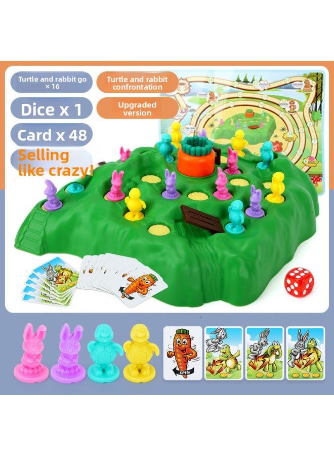 أربعة أجيال من مصيدة الأرانب المطورة، ألعاب الأطفال عبر البلاد، لعبة السلحفاة والأرنب، لعبة الدفاع عن الفجل، لعبة الطاولة التفاعلية، الشطرنج