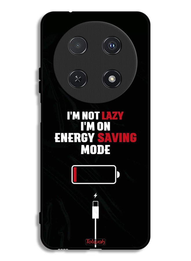 Tolwak Huawei nova 12i Protective Case Cover I Am Not Lazy I Am On Energy Saving Mode - Image 1