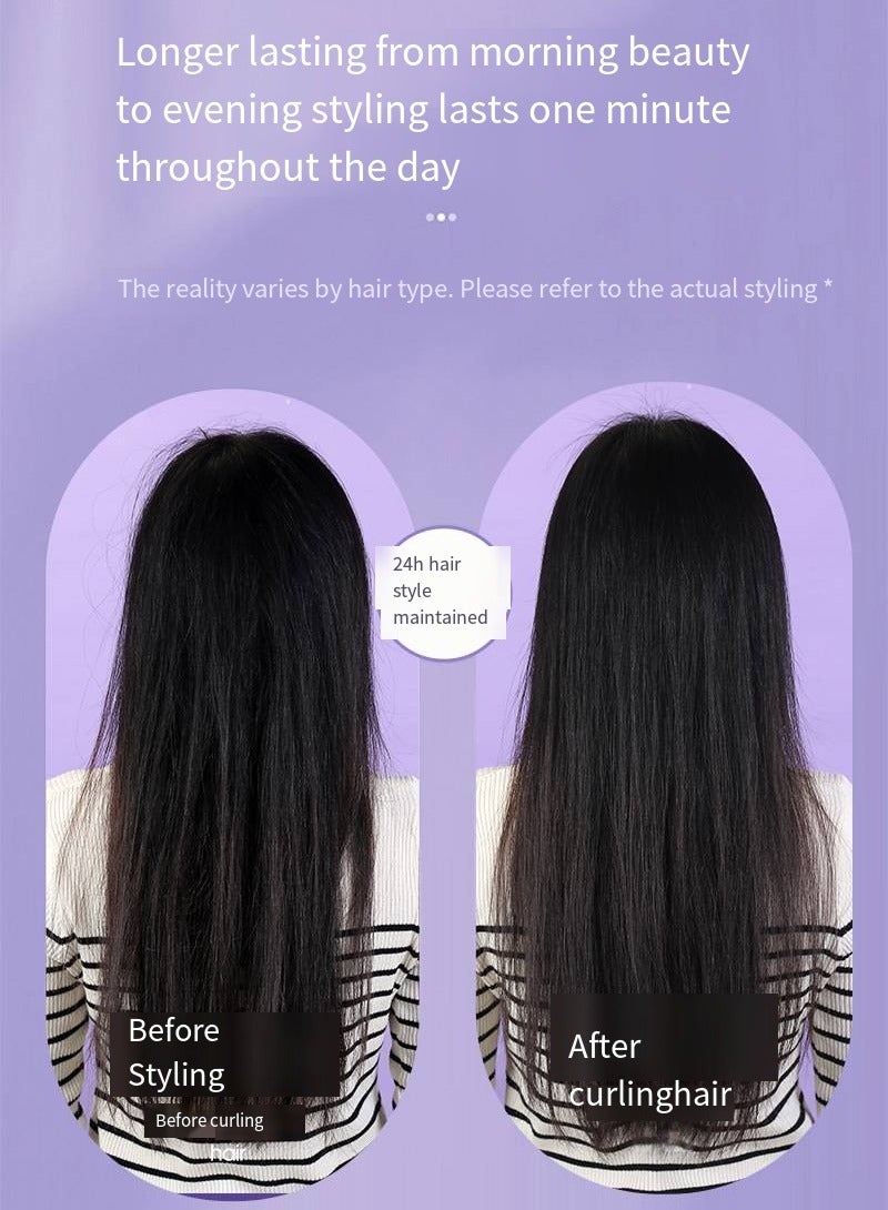 general Mini Ionic Straightening Comb – Travel-Friendly Straightener & Curler for Men/Women, Dual-Use Hair Styling Tool - Image 4