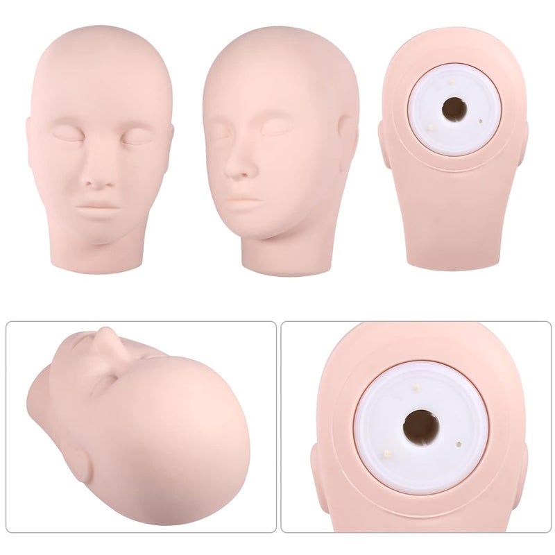 Eyelash Extensions Mannequin Head Makeup Practice Head Lash Mannequin Head Training Head Manikin Head - Image 5