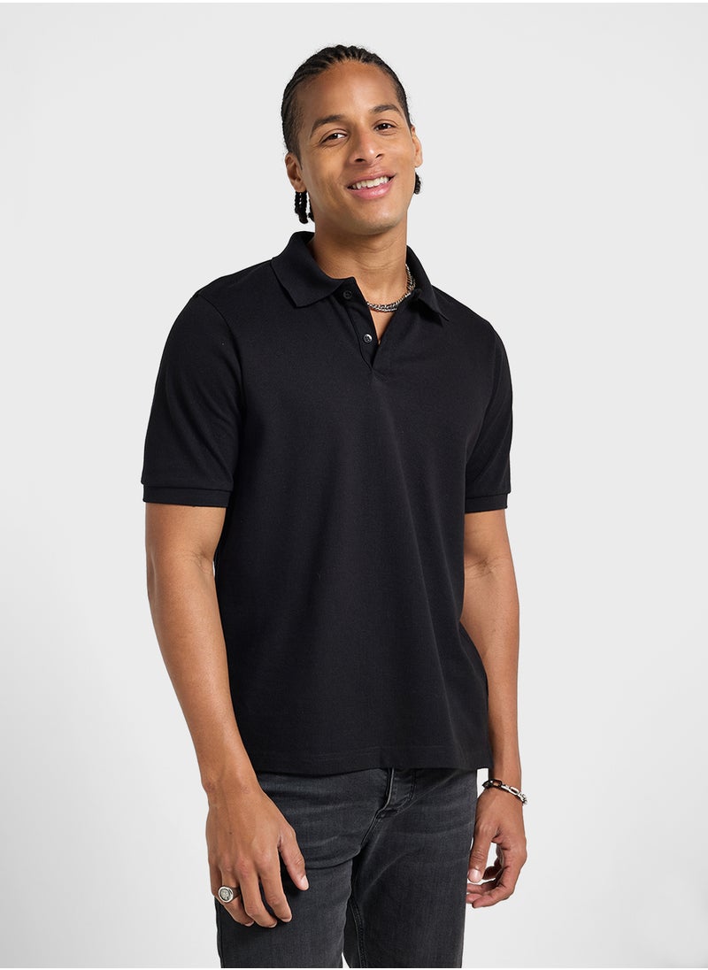 Seventy Five - Basic Polo Shirt - Image 1