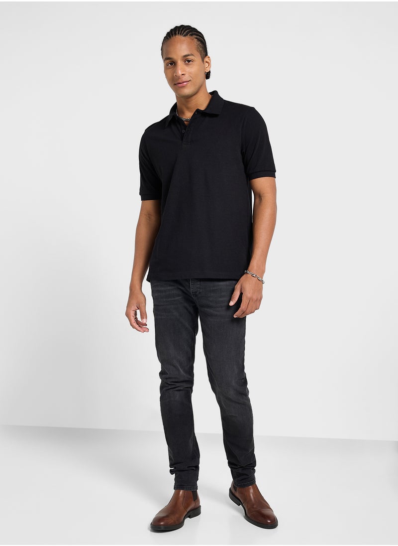 Seventy Five - Basic Polo Shirt - Image 1