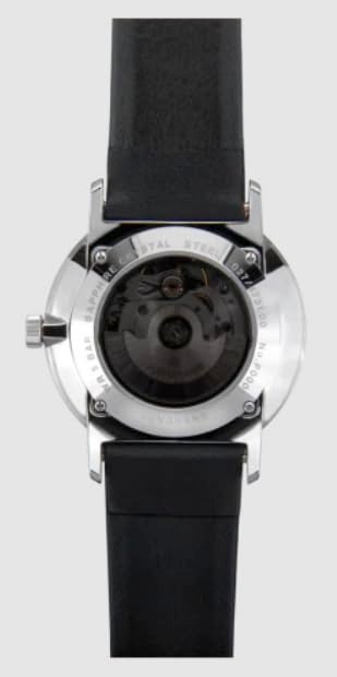 JUNGHANS Men's Form A Matte Silver Dial Black Leather Strap Automatic Watch 027/4730.00 - Image 3
