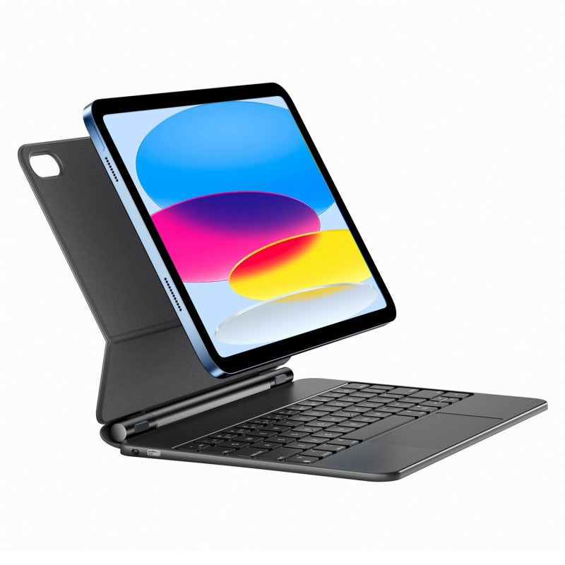 Magnetic Keyboard Floating Stand 135 Adjustable Angle - Multi-Touch Touchpad Backlight Keyboard for iPad - Image 3