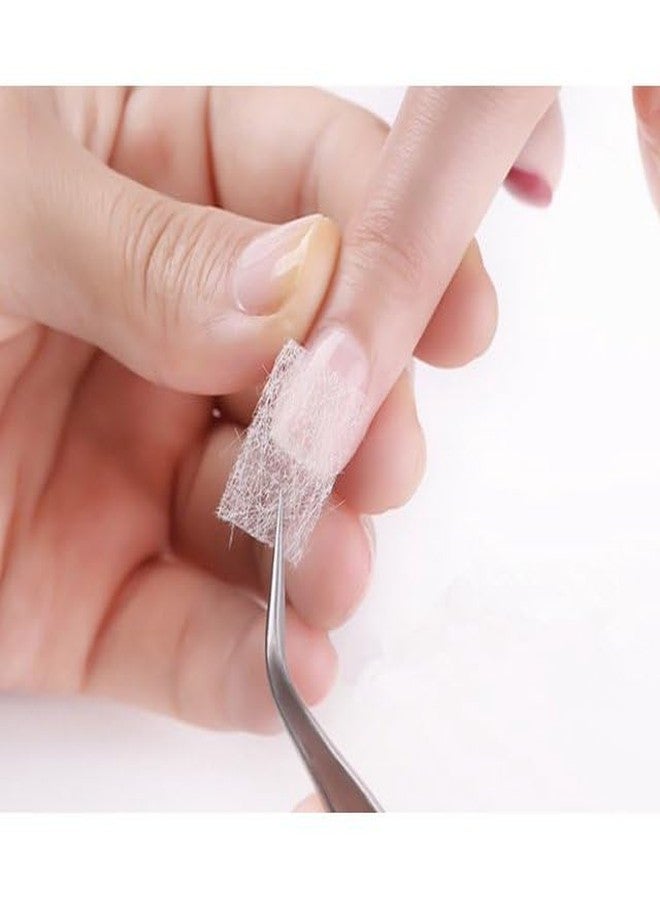 GANPUB 20Pcs White Nails Kit Nail Extensions Kit Fiberglass Nail Art Builder Wrap Sticker Tips with Shape Clip Repair Broken Nails Nail Art Accessories, Nail Art Stickers and Decals, Nail Art Accessories - Image 2
