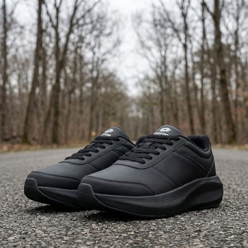 Lotto Men Urban Rsh Black Running Shoes - Image 2