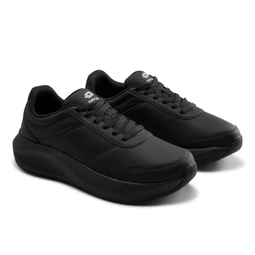 Lotto Men Urban Rsh Black Running Shoes - Image 1